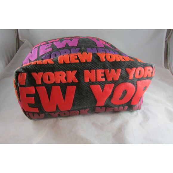 TORKIA New York All Over Print Purse Tote Bag  Embossed Shopping Travel - Picture 4 of 7